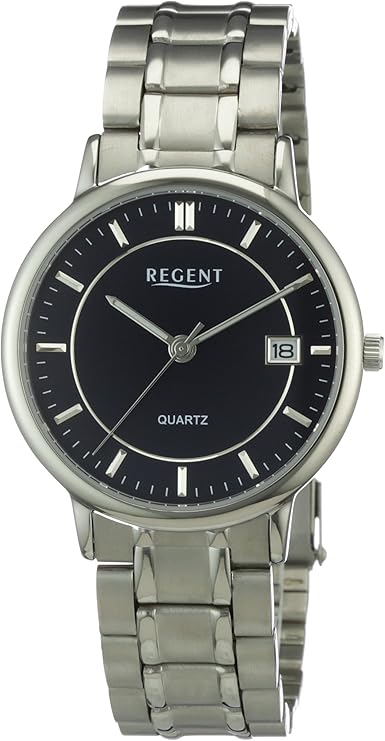 regent 男式石英手表11090281带金属表带